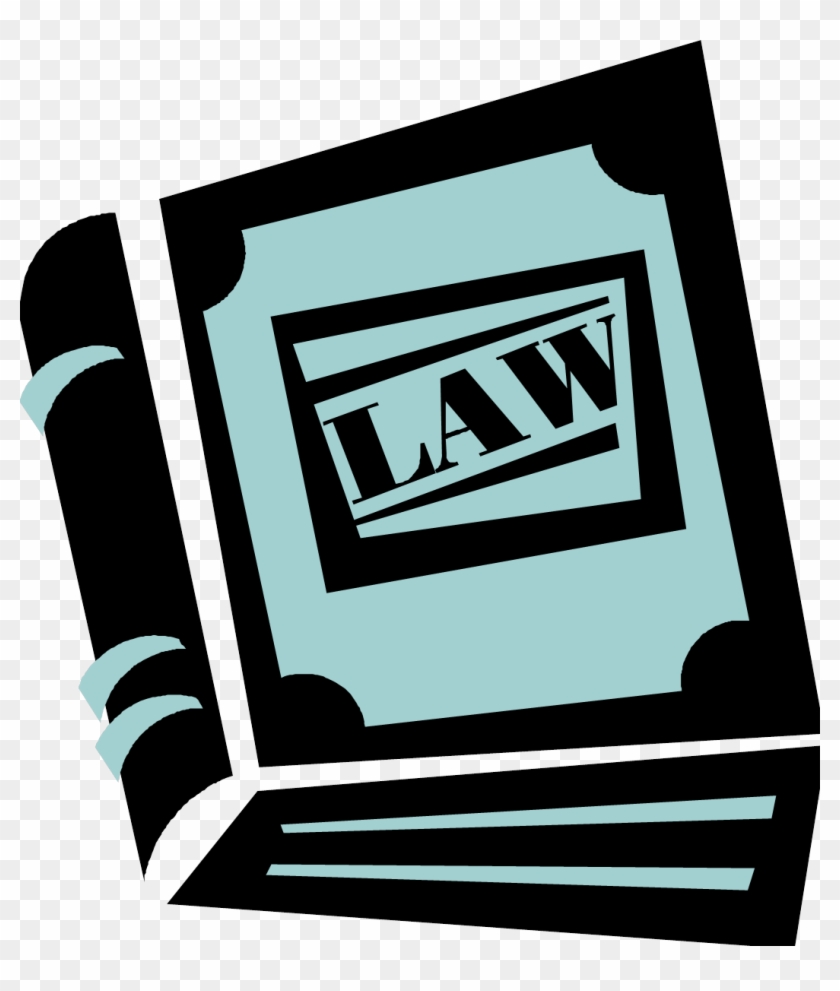 Law Books Clip Art - Rule Of Law Icon #49049