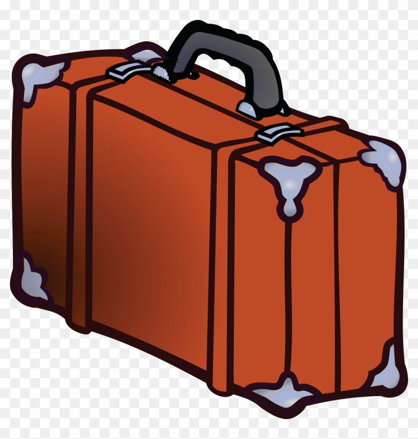 Free Clipart Of A Suitcase - Luggage Clipart #49074