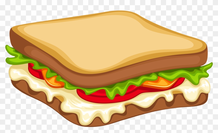 Sandwich Png Clipart Vector - Sandwich Clipart Png #49100