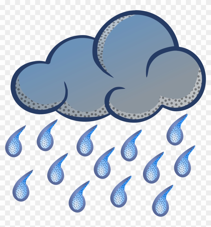 Clipart Of Rain - Regen Clipart #49118