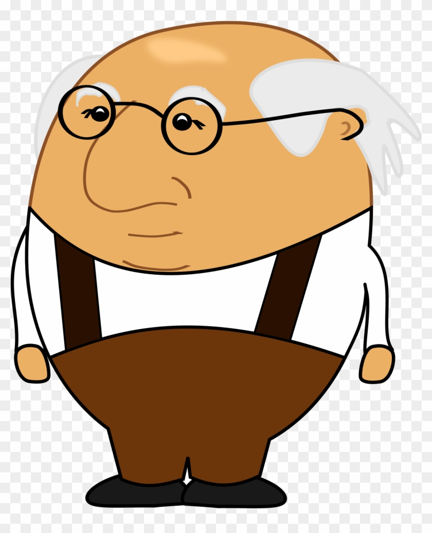 Clipart Of Old Man - Cartoon Old Man - Free Transparent PNG Clipart Images  Download