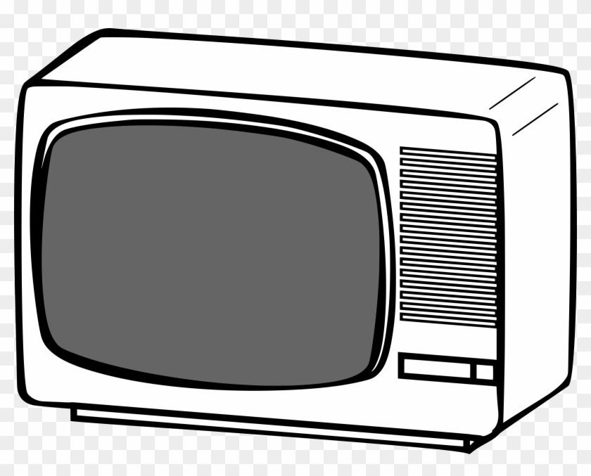 Tv Clip Art Black And White - Tv Images Clip Art #49164