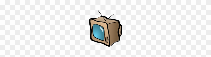 Free Vector Old Sytle Tv With Antenna Clip Art - Transport Stream #49185