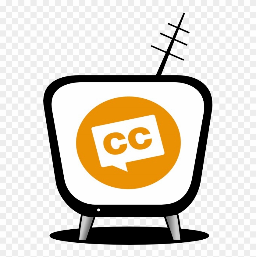 Cea-608/708 Closed Caption - Orange Tv Clip Art #49259