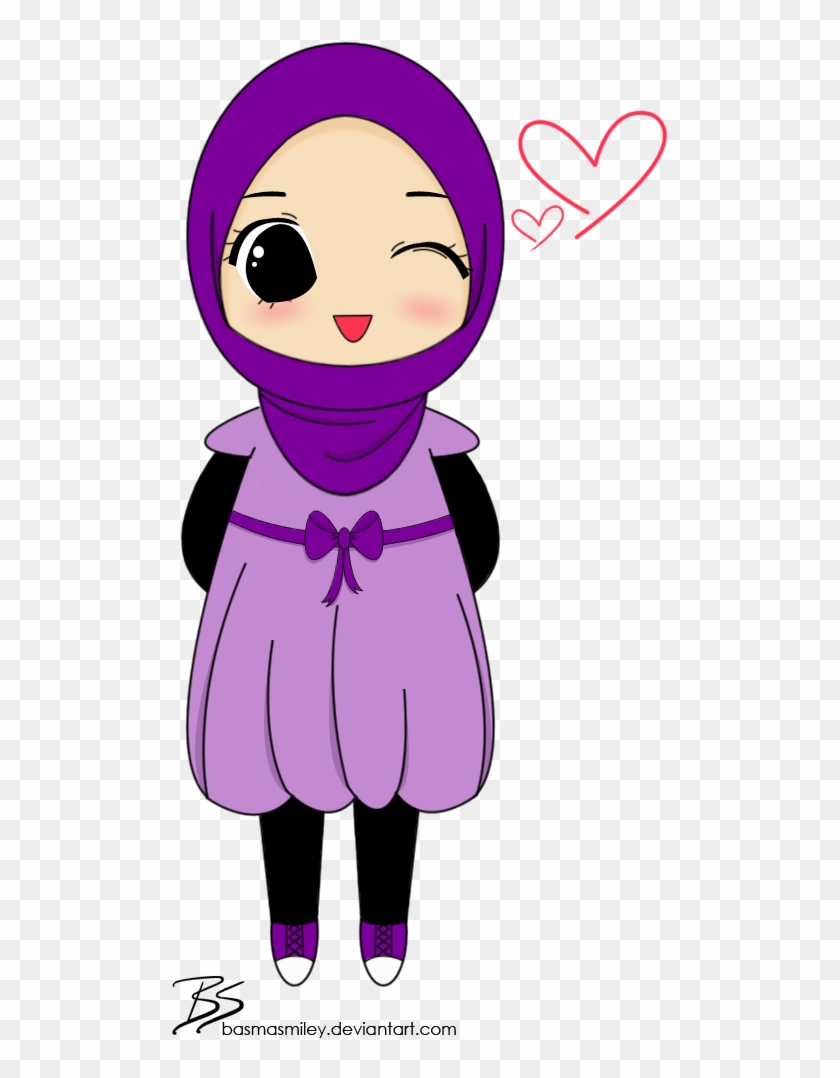 Female Muslim Chibi By ~basmasmiley On Deviantart - Comedy Shayari Full Hd #49320