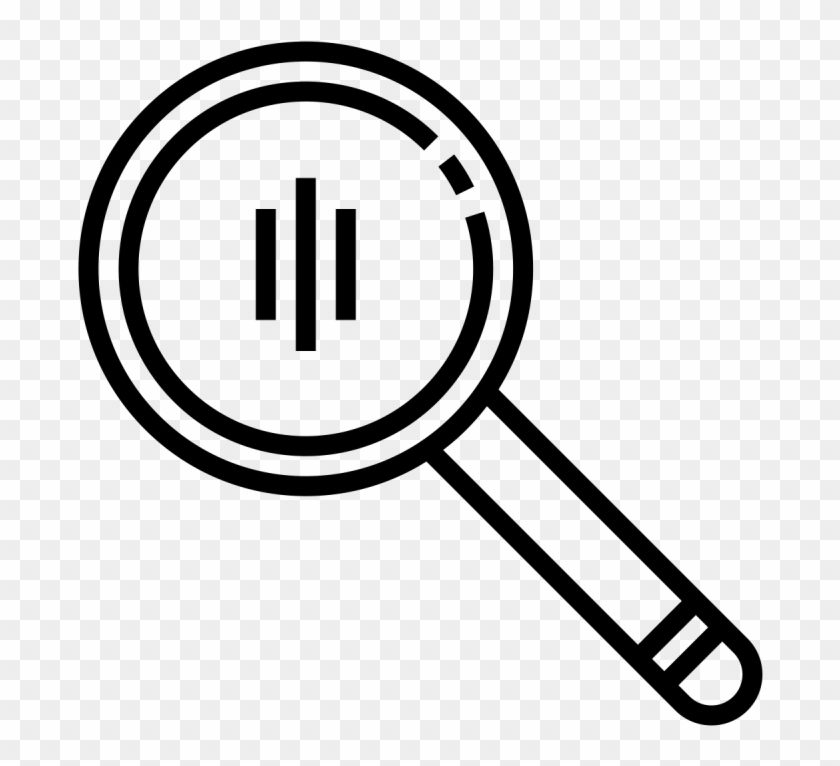 Job Evaluation & Review - Magnifying Glass Icon Png Transparent #49465