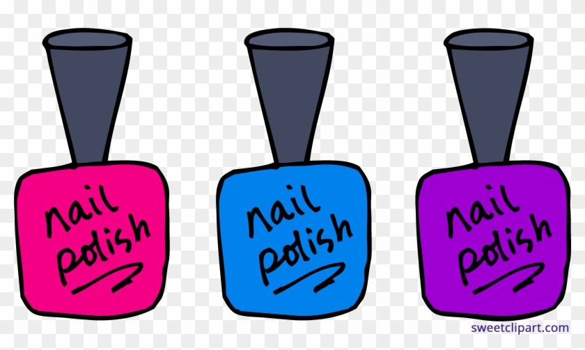 Nail Polish Clip Art Clipart - Nail Polish Clip Art #49474