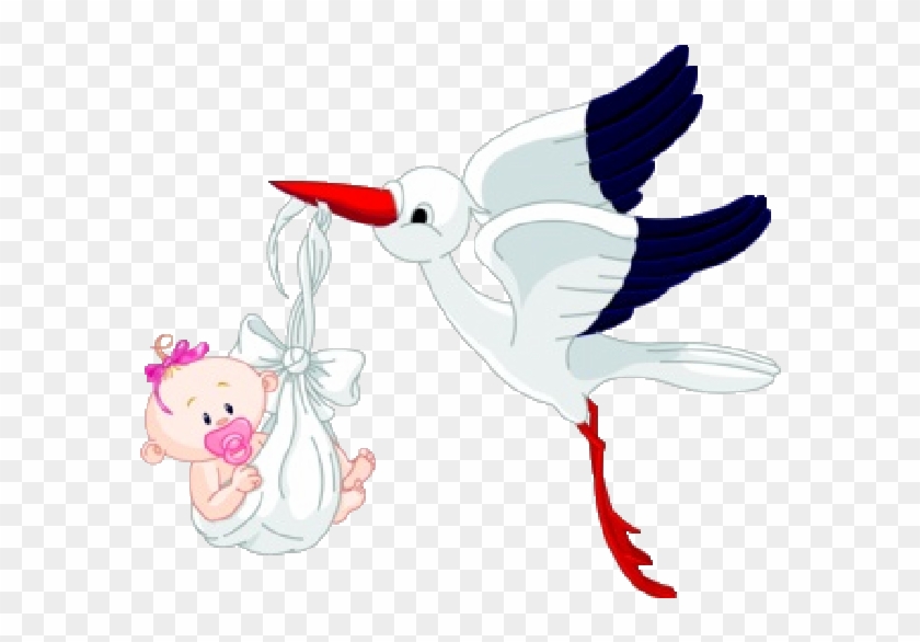 Stork Carrying Baby Girl 1 600 × 600 Pixlar - Cegonha E Bebe Desenho #49576