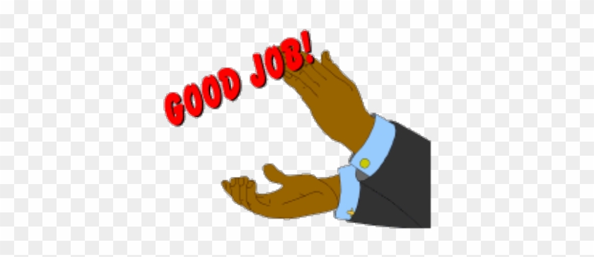 Pin Great Job Animated Clip Art - Good Job Clapping Hands #49644