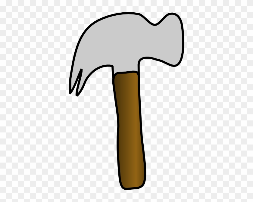 Gray Clipart Hammer - Clip Art #49690