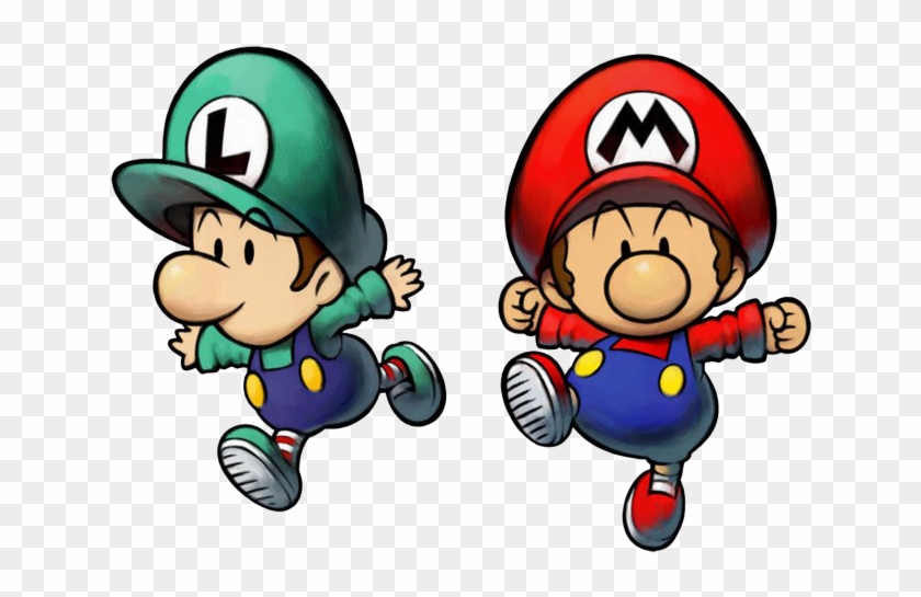 Mario Clipart Mario And Luigi - Mario Luigi Partners In Time Baby #49712