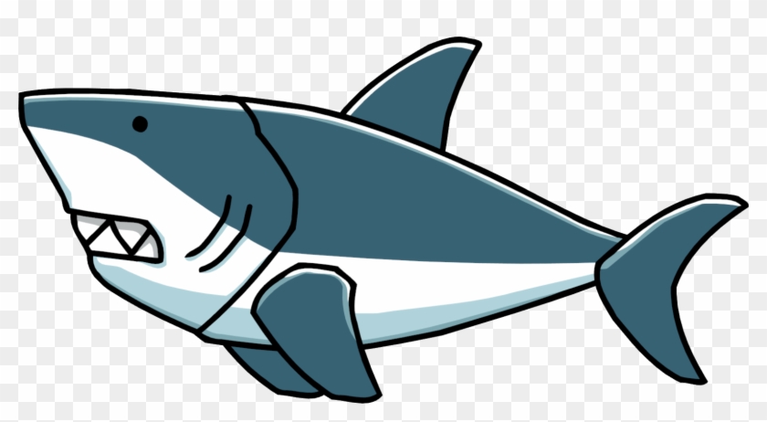 Shark Clipart Png Transparent - Great White Shark Clip Art #49725