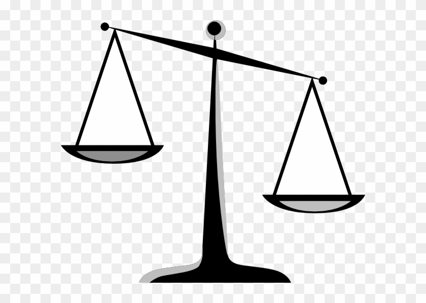 Judge Clip Art Gallery - Scales Of Justice Clip Art #49762