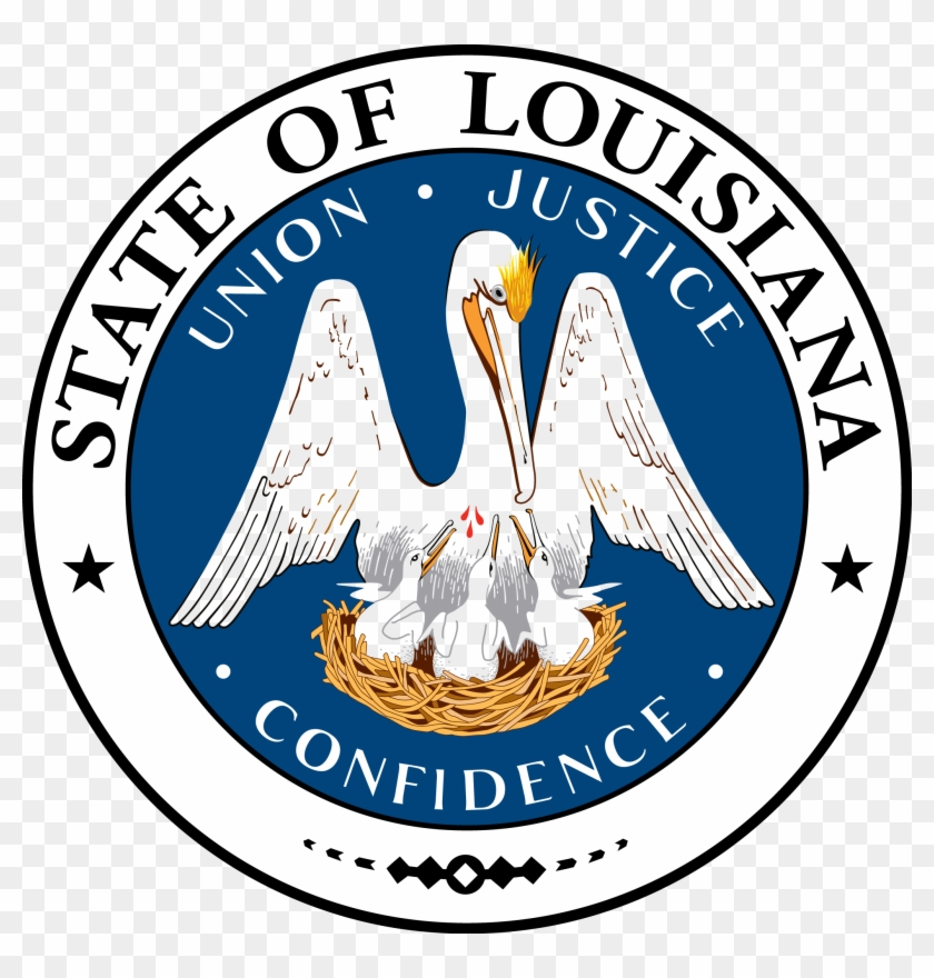 Insect Clipart Louisiana State - Louisiana State Seal #49804