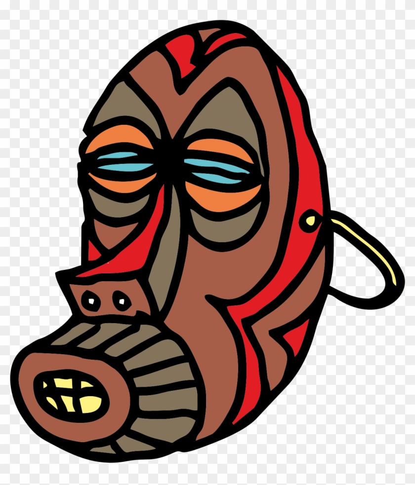 Big Image - African Mask Art Png #49882