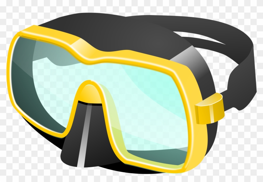 Big Image - Scuba Mask Clipart #49988