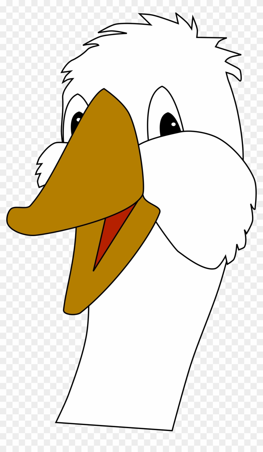 Mask Clipart Goose - Oca Cabeza #49989