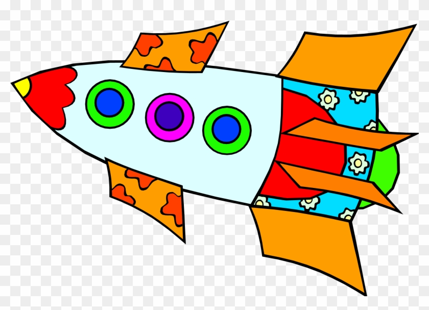 Rocket Clipart For Kids Clipartfest - Rocket Drawing For Kids #50015