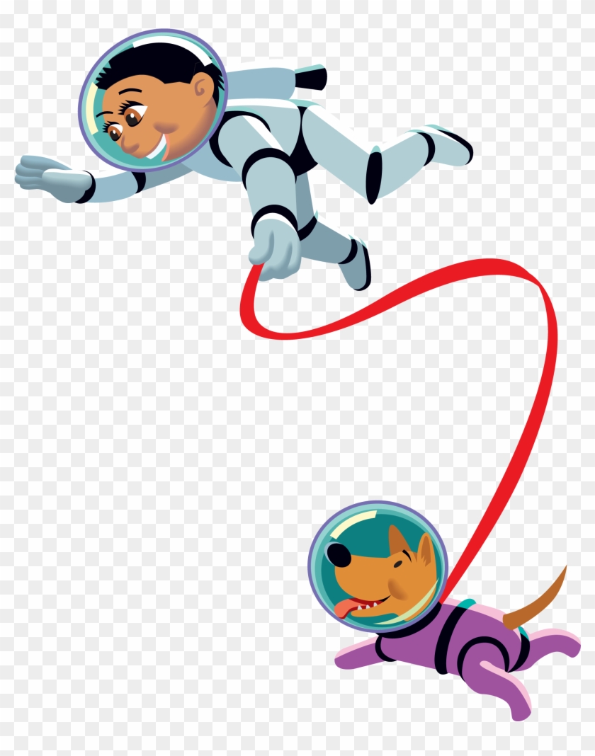 Bookmark Transparent Clipart - Astronauts Clipart Png #50082