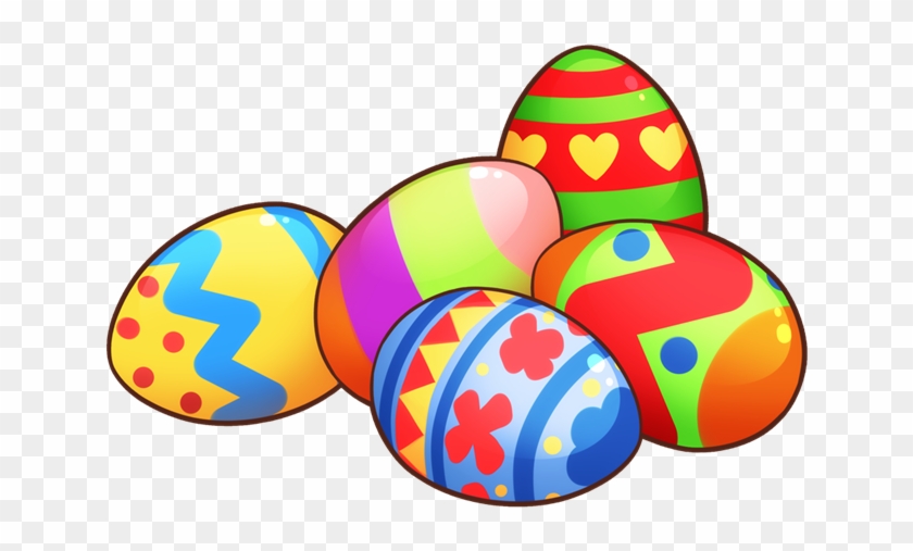 Easter Eggs Clipart, PNG - Transparent Background (2474779)