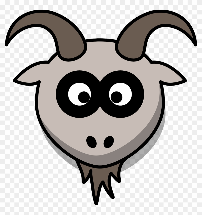 Mask Clipart Goat - Cartoon Goat #50132