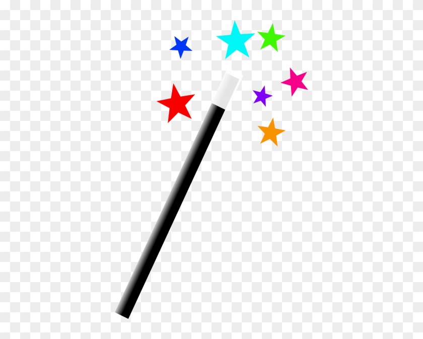 Free Vector Magic Wand Clip Art - Magic Wand #50174