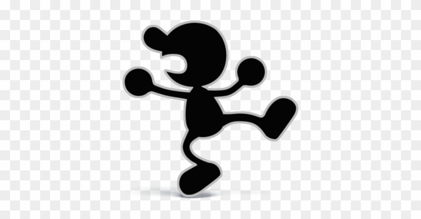 Game & Watch - Super Smash Bros Mr Game And Watch - Full Size PNG ...
