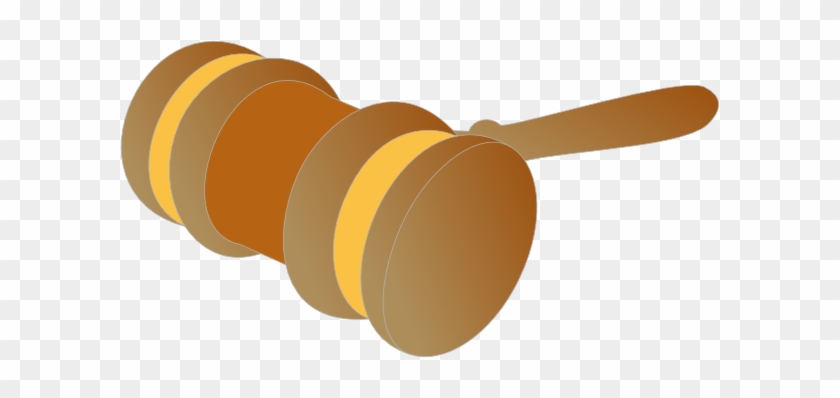 Justice Gavel Color Clip Art - Clip Art #50324