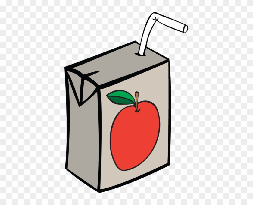 Clip Art - Apple Juice Box Clip Art #50383