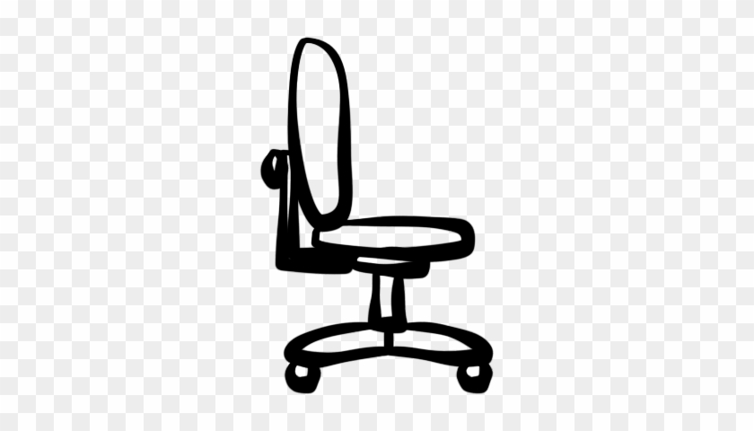 Chair Clip Art Black And White 114940 Magic Marker - Office Chair Clip Art #50400