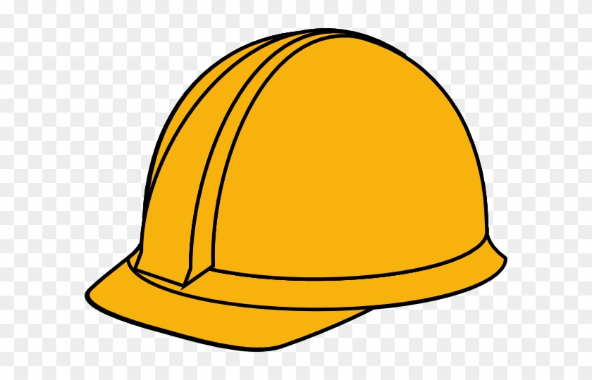 White Hard Hat Clip Art At Clker Com Vector Clip Art - Yellow Hard Hat Clipart #50472