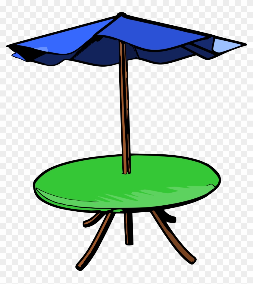 Umbrella Clipart Images Unblocked - Patio Table Clipart #50529
