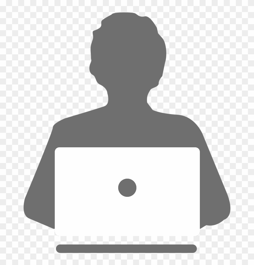 Home User Icon - User And Laptop Icon #50590