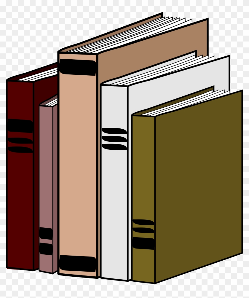 Library Shelf Open Clipart Free - Icon Bibliotheque #50610