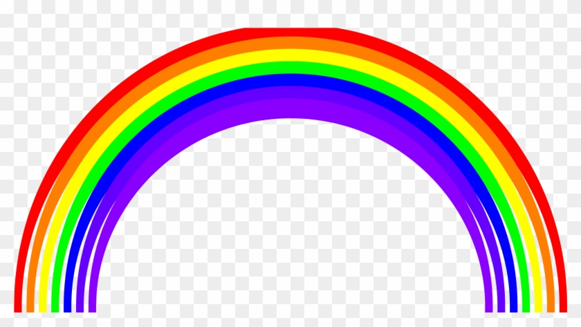 Clipart Of Rainbow - Rainbow Jpg #50615