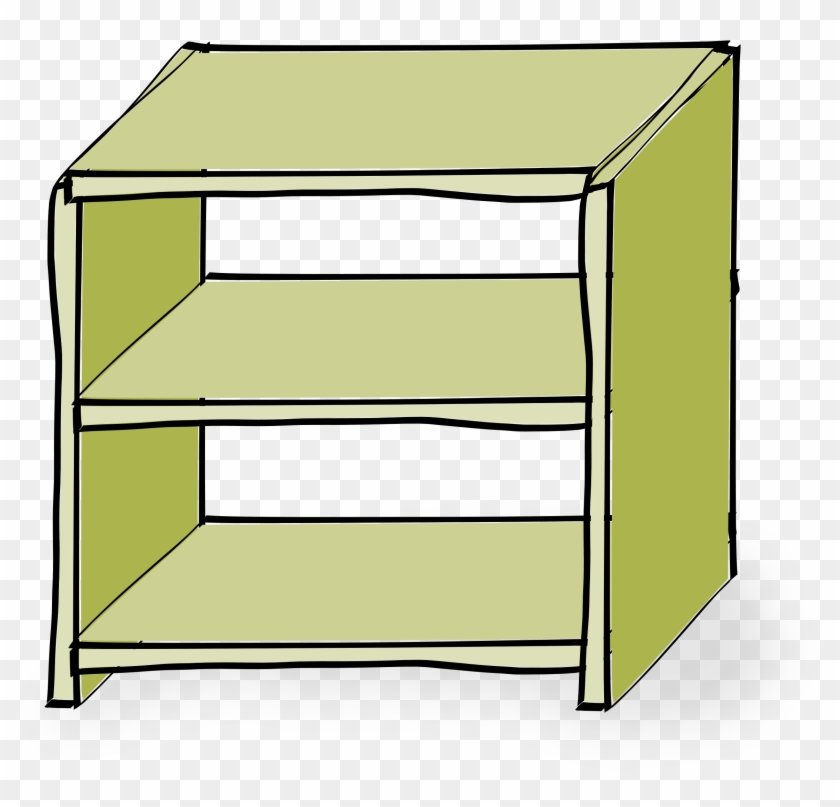 Comic-style Shelves - Shelves Clipart #50671