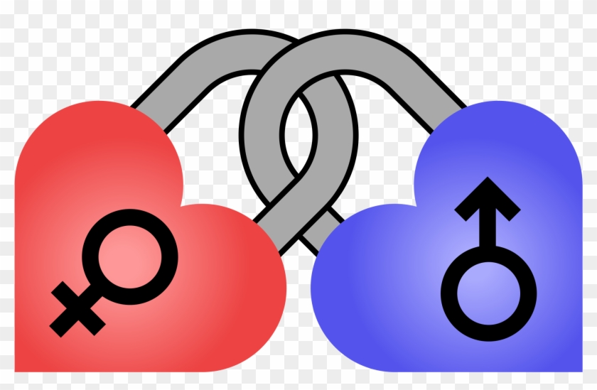 Open - Male And Female Symbols #50780