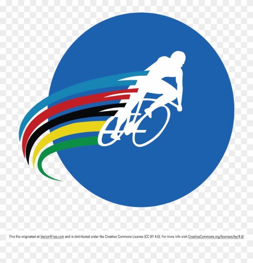 Cyclist Vector Logo - Logo For Cycling #50942