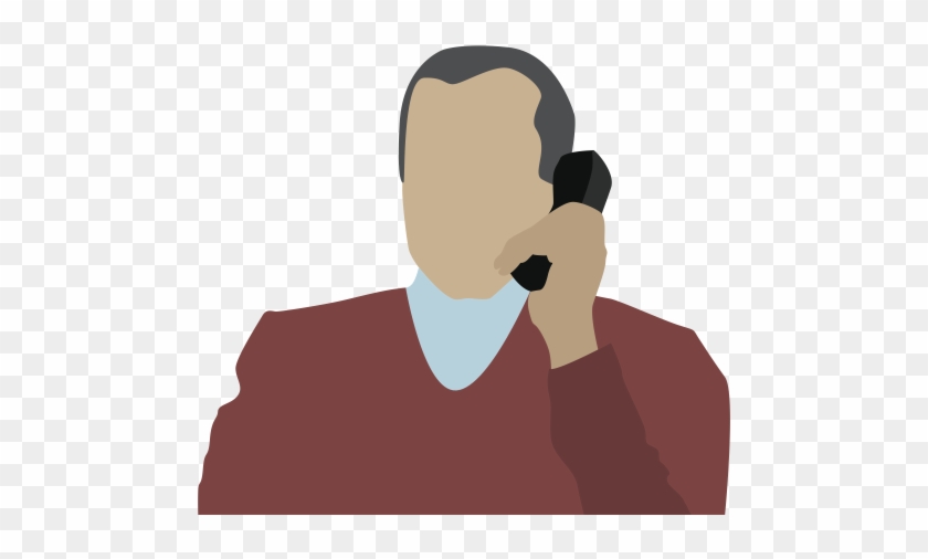 Person On The Phone Icon #50982