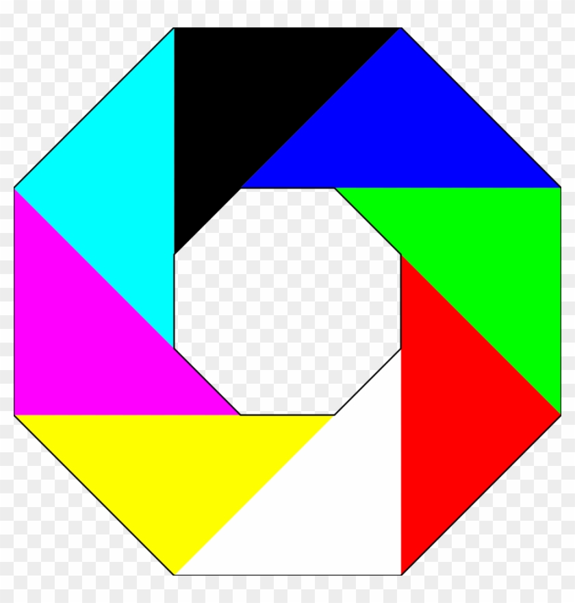 Colorful Octagon Clipart, Vector Clip Art Online, Royalty - Octagon Clipart #51026