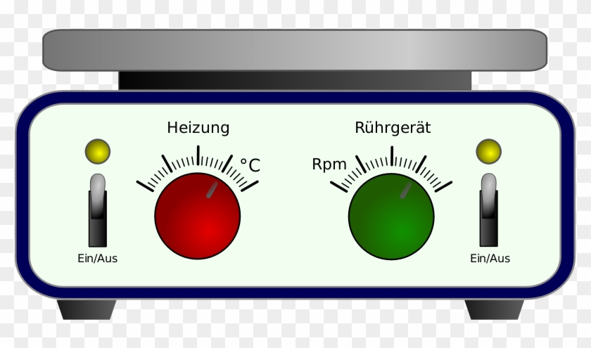 Rühr- Und Heizplatte - Clip Art Hot Plate #51105