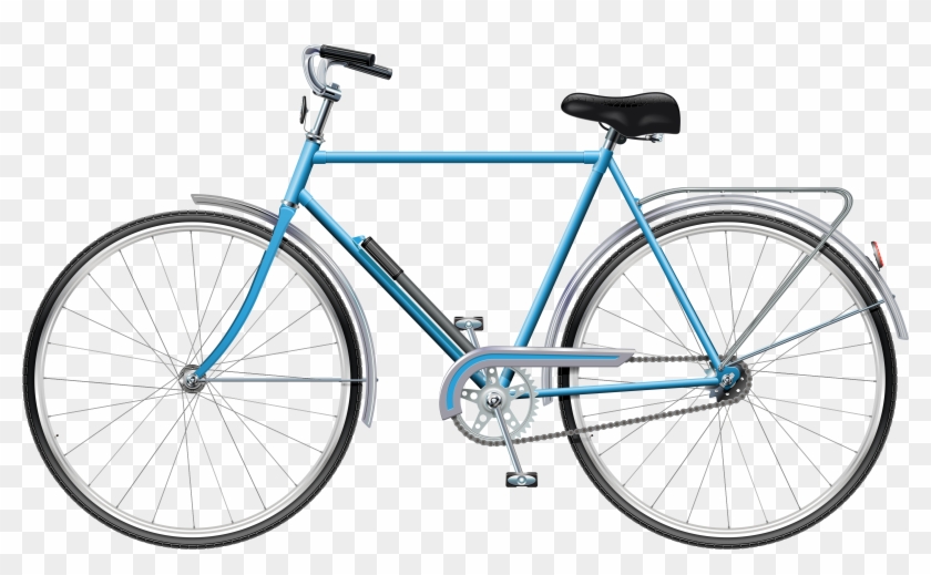 Blue Bicycle Png Clip Art - Blue Bicycle Png Clip Art #51126