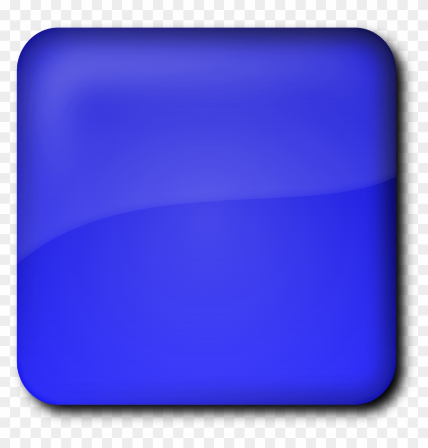 Custom Clip Art Download - Square Blue Clipart #51150