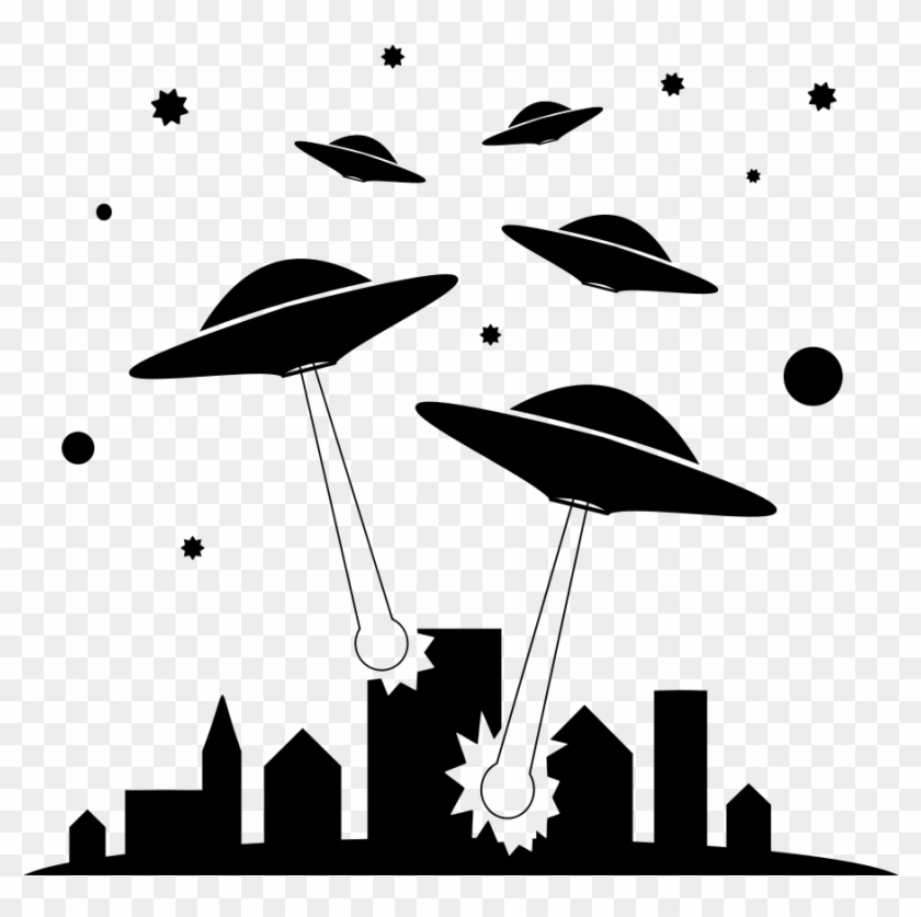 Ufo Clipart Black And White - War Of The Worlds #51155