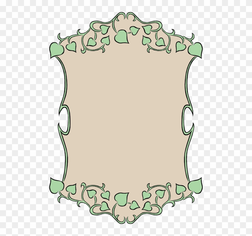 Garden Sign Ivy Border Clipart - Onion Garden Sign #51222