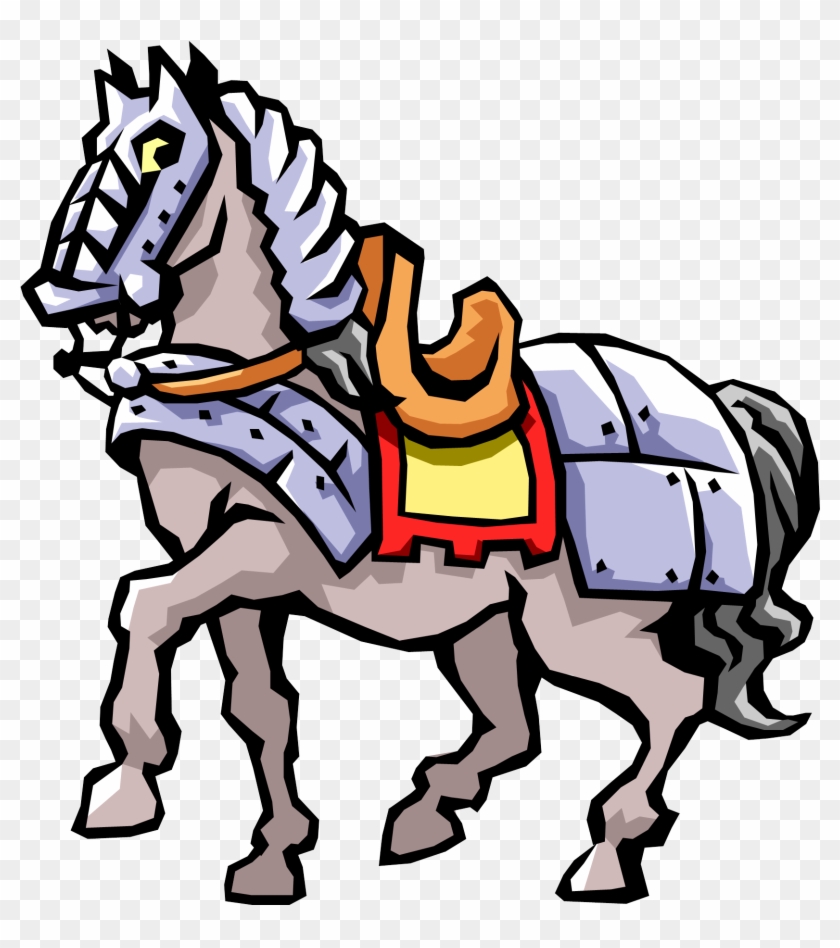 Government - Knight's Horse Clipart #51304