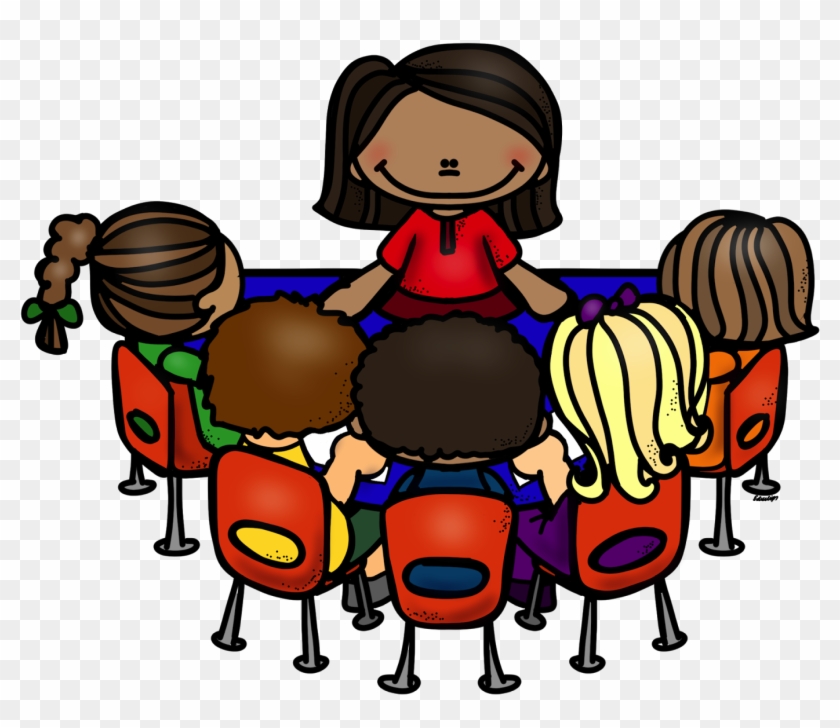 Reading Group Cliparts - Teacher Table Clip Art #51369