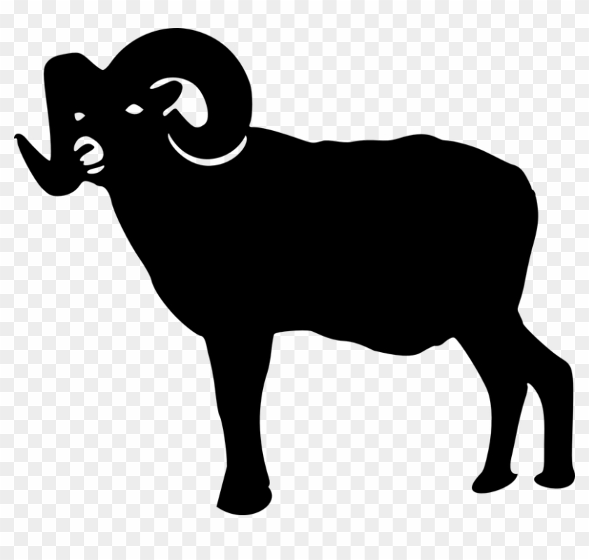 Ram Clip Art Free Clipart Images - Ram Silhouette #51377