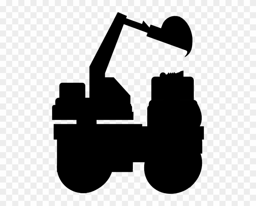 digger clipart black and white car