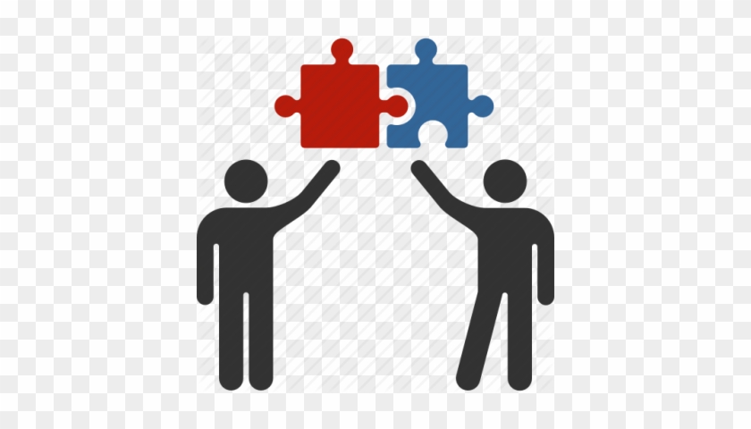 Photo Team Work Clipart - Collaboration Teamwork Icon #51577